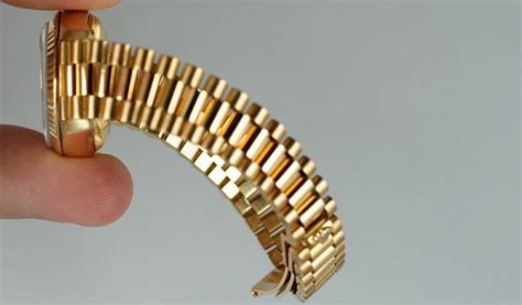 gouden rolex president|Rolex presidential bracelet.